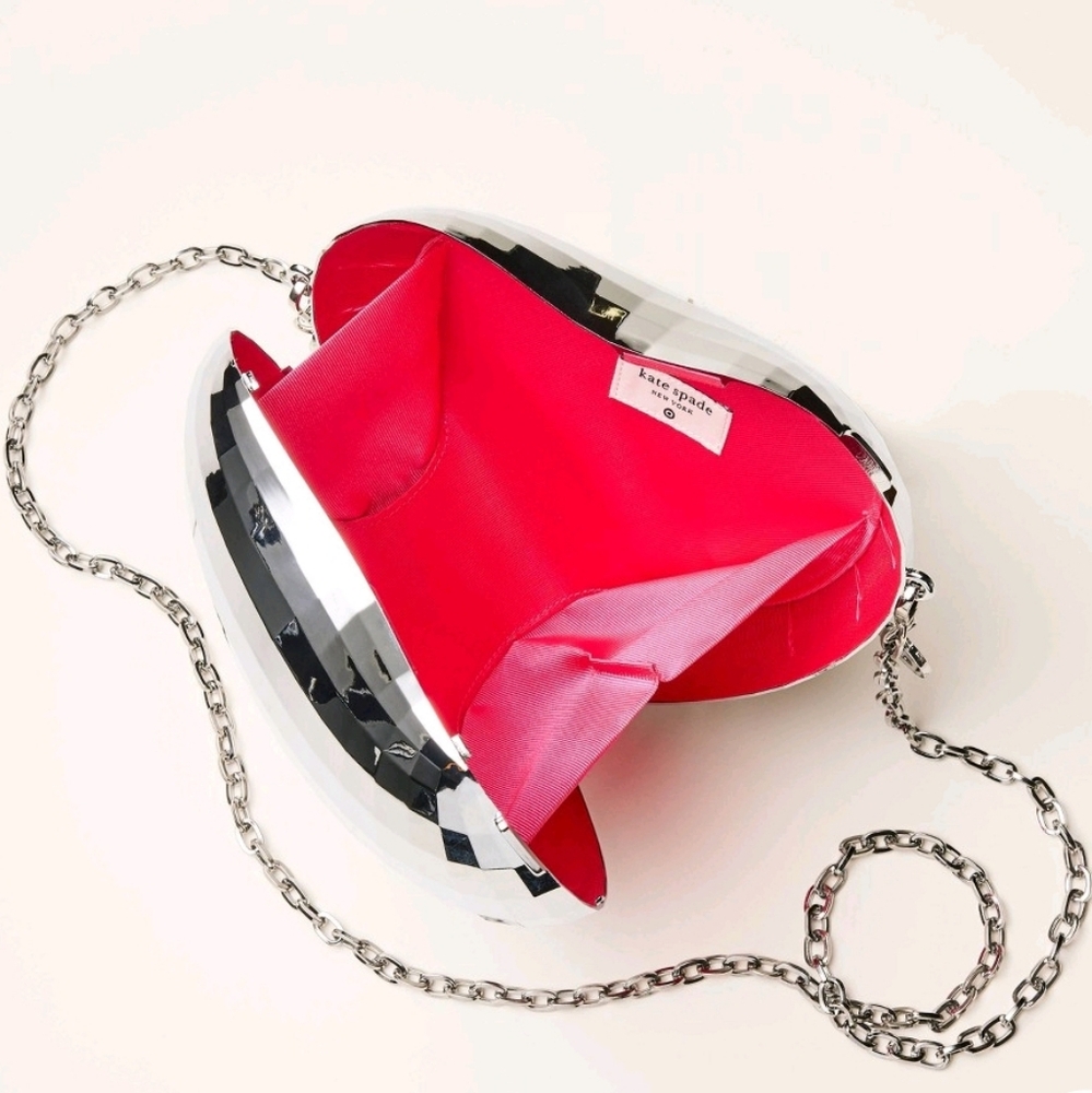 Kate Spade X Target Disco Heart Crossbody Bag NWT Limited Edition - Picture 3 of 10